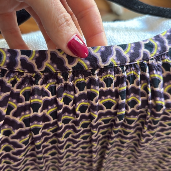 Boden Patterned Blouse - Picture 4 of 11